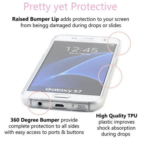 Black Marble Samsung Case