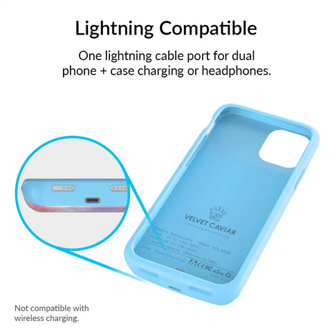 Pastel Tie Dye iPhone Charging Case