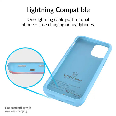 Pastel Tie Dye iPhone Charging Case