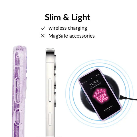 Lilac Stardust Samsung Case