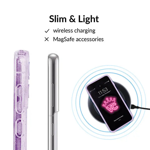 Lilac Stardust Samsung Case