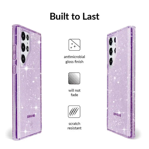 Lilac Stardust Samsung Case