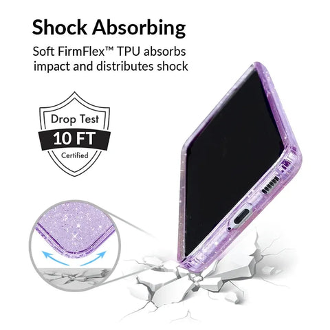 Lilac Stardust Samsung Case