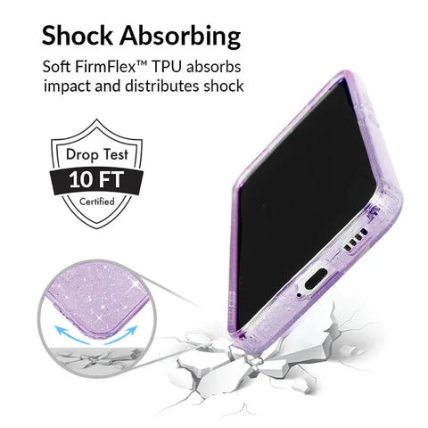 Lilac Stardust Samsung Case