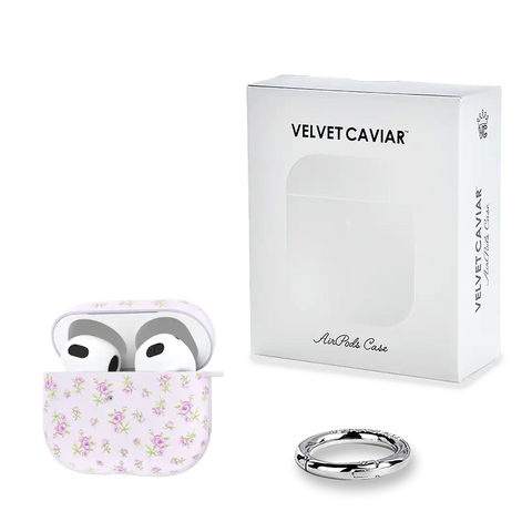 Dainty Lilac Floral AirPod Case