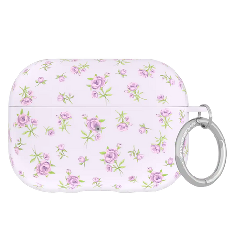 Dainty Lilac Floral AirPod Case