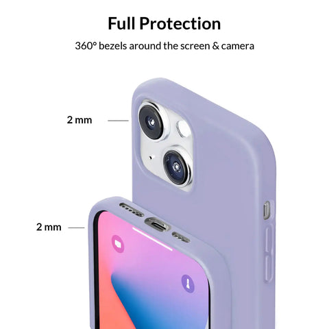 Purple Silicone iPhone Case