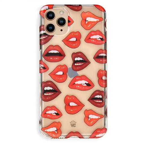 Red Lips iPhone Case
