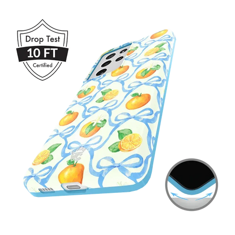 Orange Blossom Samsung Case
