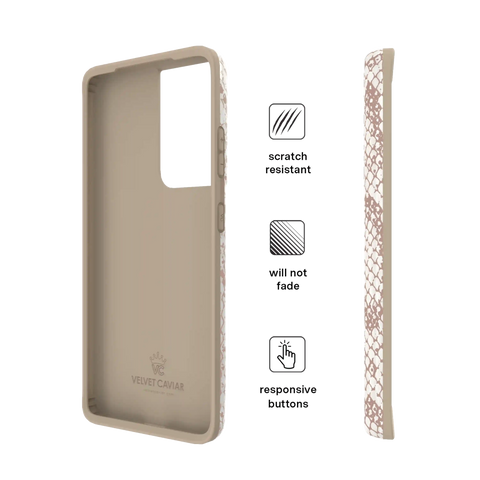 Nude Python Samsung Case