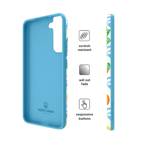 Orange Blossom Samsung Case