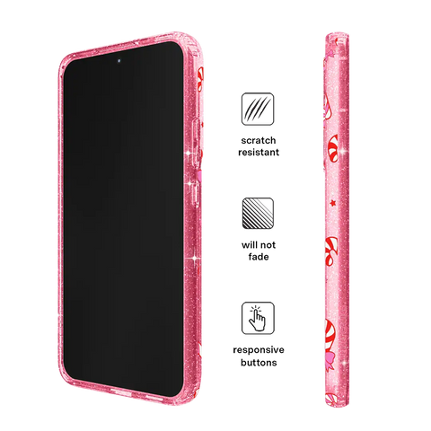 Pink Peppermint Princess Samsung Case