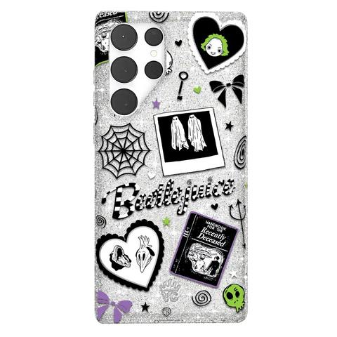Beetlejuice Ghost with the Most Samsung Case