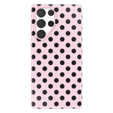 Princess Pink Polka Dot Samsung Case