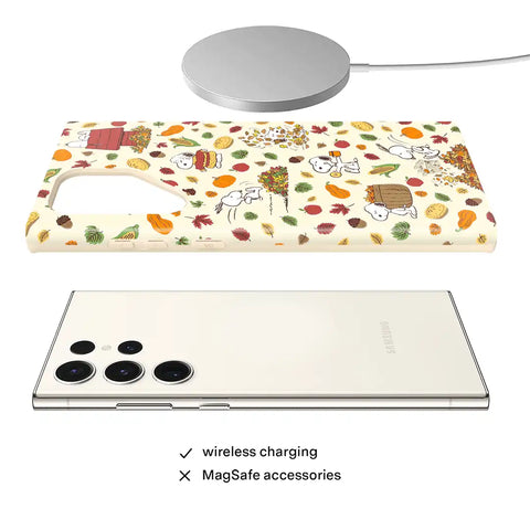 Snoopy Autumn Leaves Samsung Case
