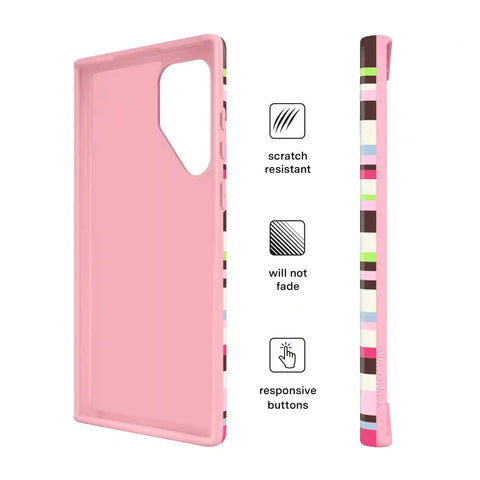 Sweet Treat Stripes Samsung Case