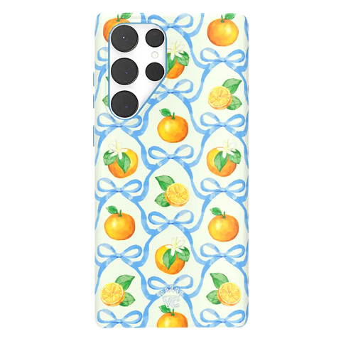 Orange Blossom Samsung Case
