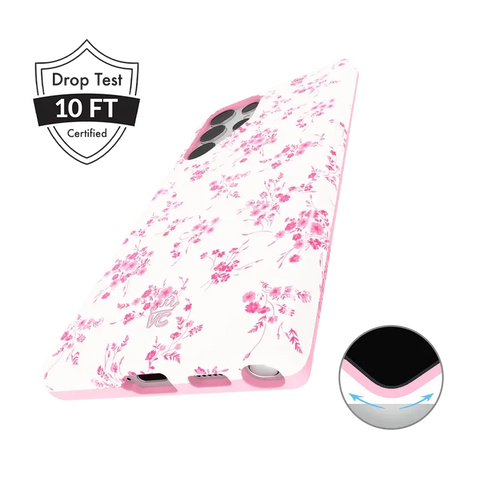 French Rose Floral Samsung Case