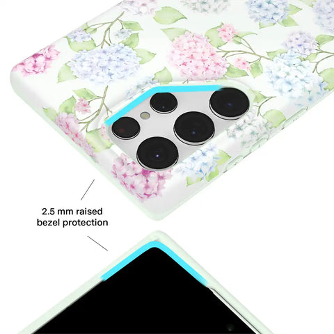 Hydrangea Floral Samsung Case