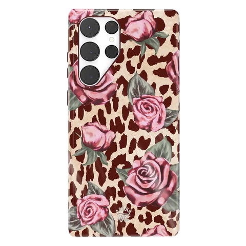 Rosy Leopard Samsung Case