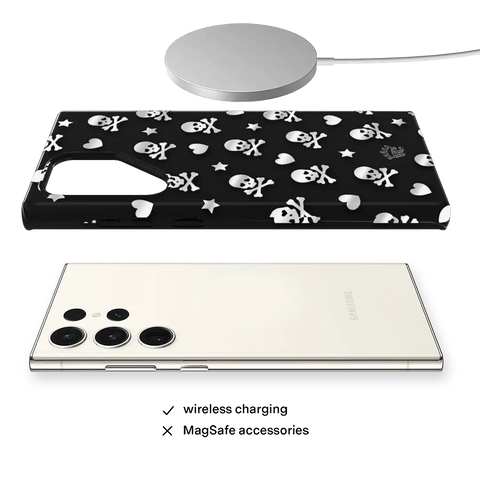 Chrome Skulls Samsung Case