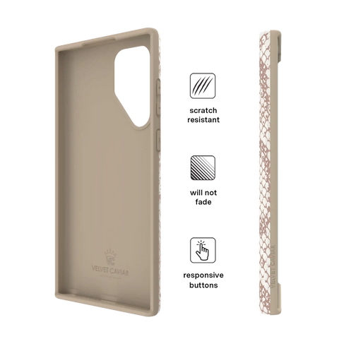 Nude Python Samsung Case