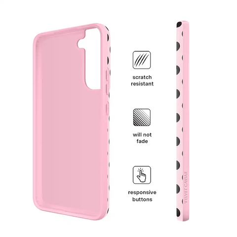 Princess Pink Polka Dot Samsung Case