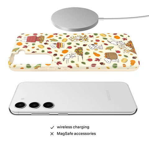 Snoopy Autumn Leaves Samsung Case