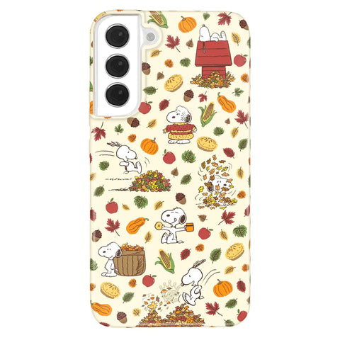 Snoopy Autumn Leaves Samsung Case