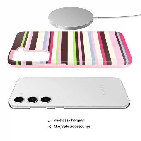 Sweet Treat Stripes Samsung Case