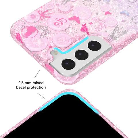 Wicked Glinda’s Bubble Glitter Samsung Case