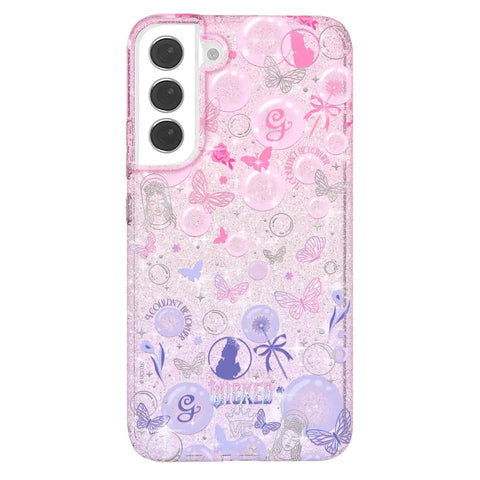 Wicked Glinda’s Bubble Glitter Samsung Case