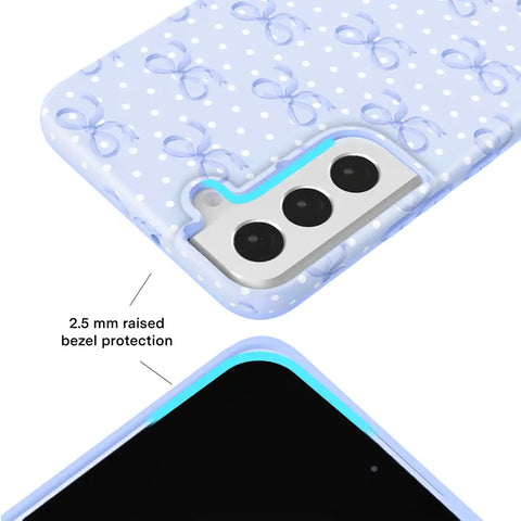 Lovely Blue Bows Samsung Case