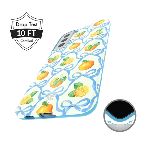 Orange Blossom Samsung Case