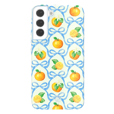 Orange Blossom Samsung Case