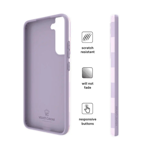Lilac Vibe Checkered Samsung Case