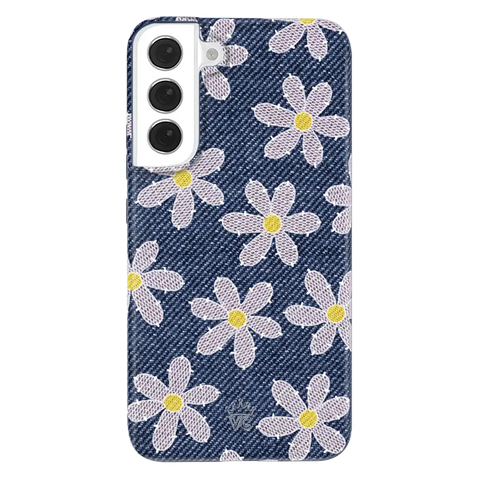 Denim Daisy Samsung Case