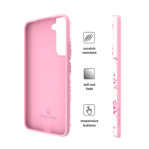 French Rose Floral Samsung Case