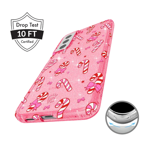 Pink Peppermint Princess Samsung Case