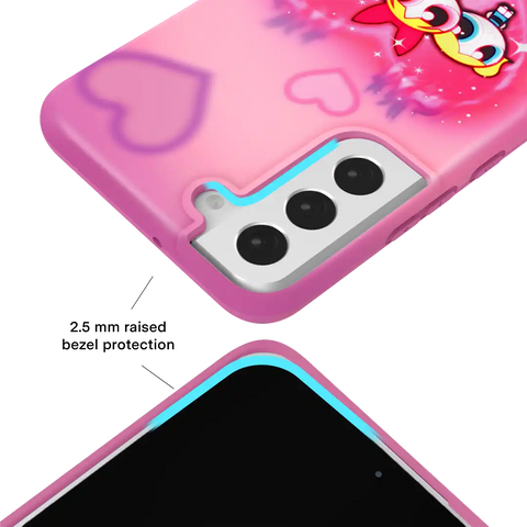The Powerpuff Girls Airbrush Hearts Samsung Case