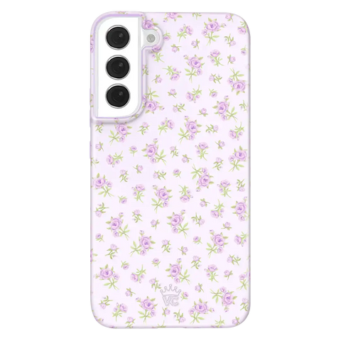 Dainty Lilac Floral Samsung Case