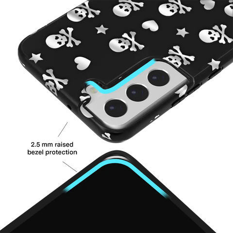 Chrome Skulls Samsung Case