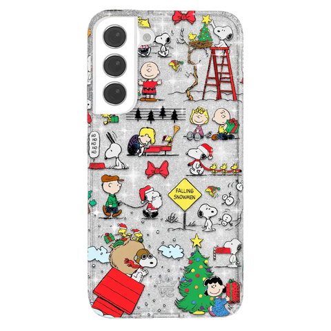 Snoopy Christmas Glitter Samsung Case