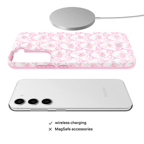 Lovely Pink Bows Samsung Case