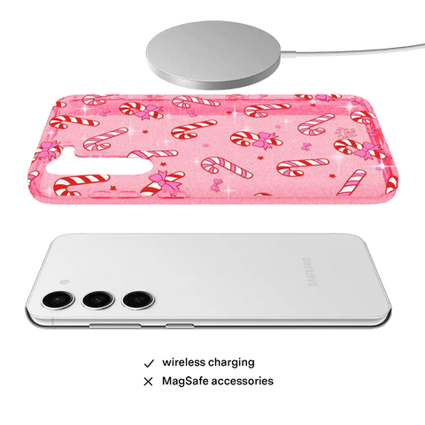 Pink Peppermint Princess Samsung Case