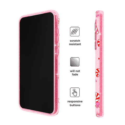 Pink Peppermint Princess Samsung Case