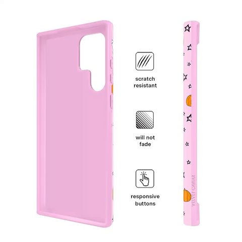 Snoopy Pink Pumpkins Samsung Case
