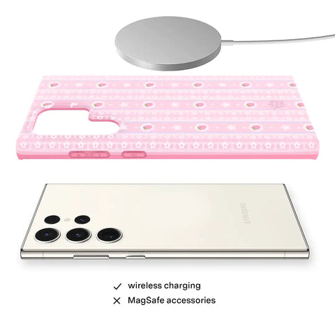 Strawberry Macaron Samsung Case