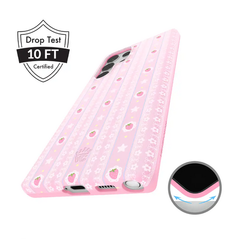 Strawberry Macaron Samsung Case
