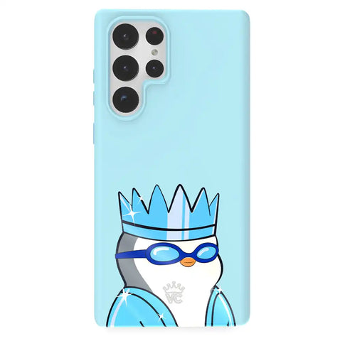 Pudgy Penguins Polar Blue Samsung Case